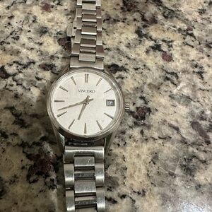 Vincero Bracelet Watch with White Dial